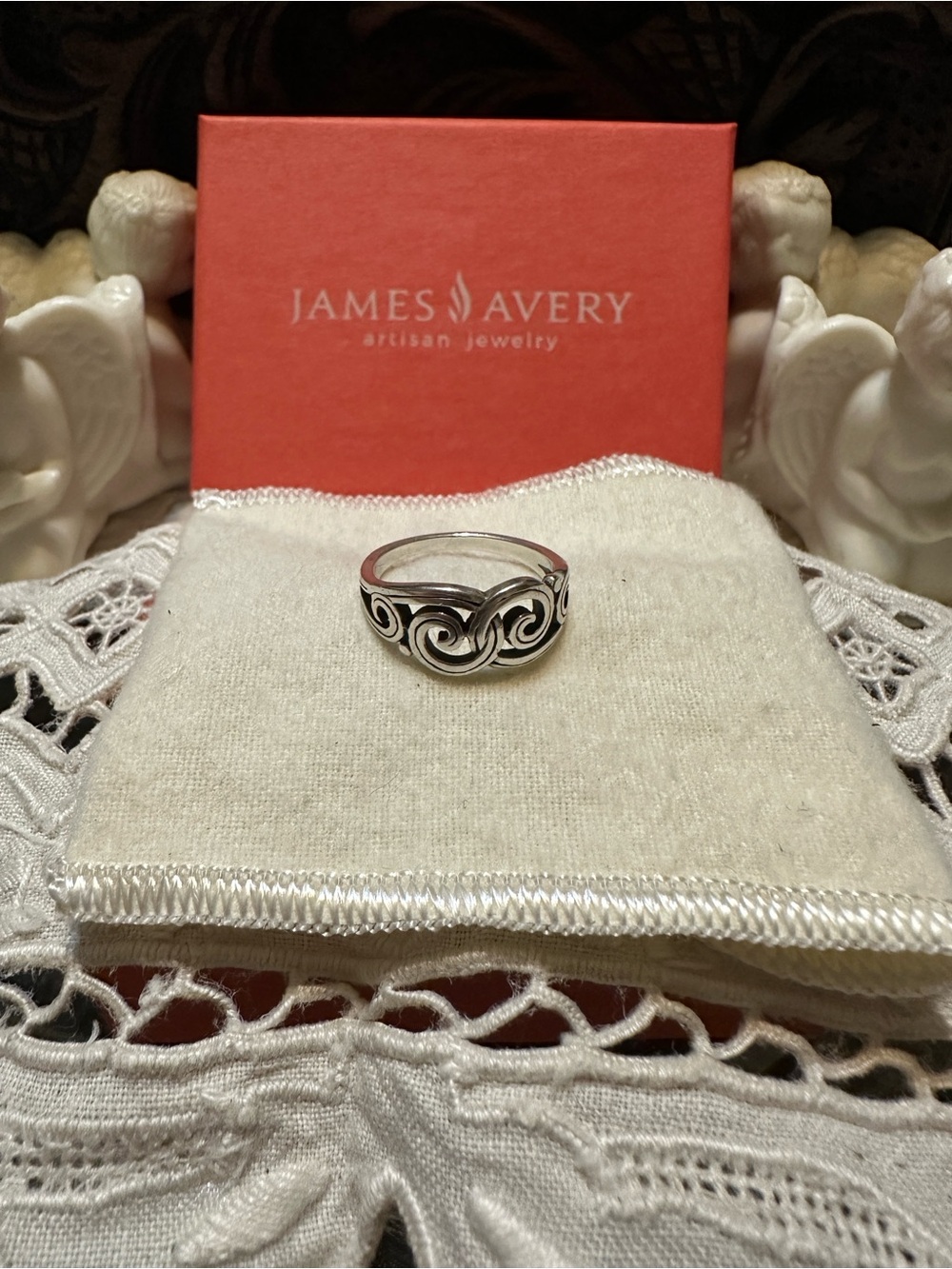 James Avery Retired Gentle Waves Ring